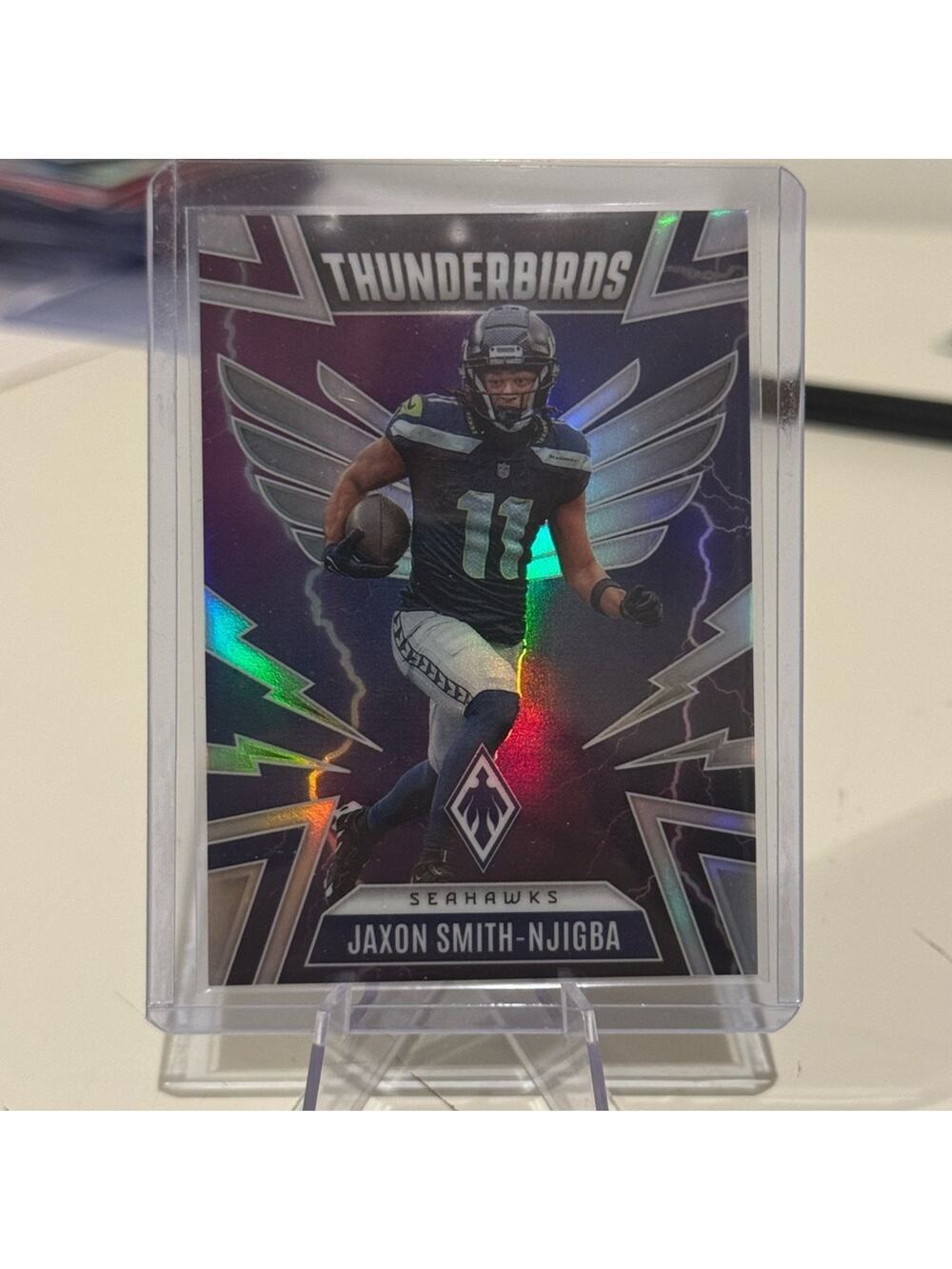 🔥 2025 Jaxon Smith-Njigba Panini Phoenix Thunderbirds card. Seattle Seahawks